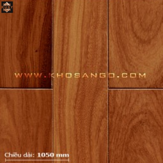 Sàn gỗ gõ đỏ 1050mm